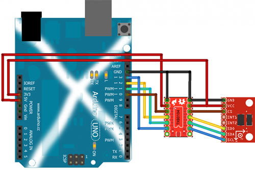 Connecting Arduino to TXB0104 Breakout Board