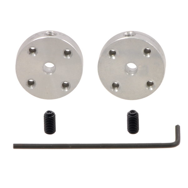 Pololu 1078 Aluminium Mounting Hubs with set screws and Allen wrench